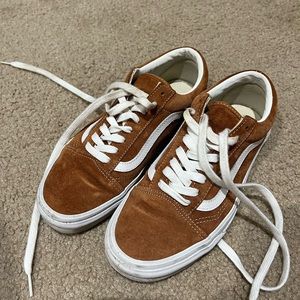 Brown Suede Vans